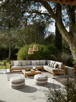 Salotto Da Giardino In Legno Di Acacia Joshua 4 Pz