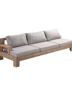 Salotto Da Giardino In Legno Di Acacia Joshua 4 Pz