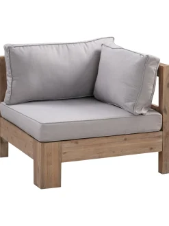 Salotto Da Giardino In Legno Di Acacia Joshua 4 Pz