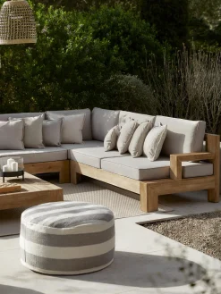 Salotto Da Giardino In Legno Di Acacia Joshua 4 Pz