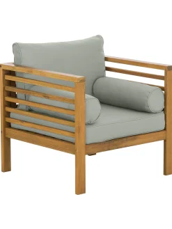 Salotto Da Giardino In Legno Di Acacia Bo 4 Pz