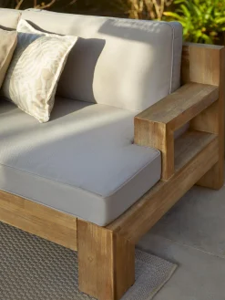 Salotto Da Giardino In Legno Di Acacia Joshua 4 Pz