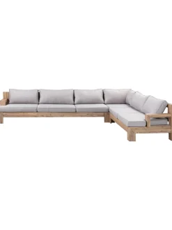 Salotto Da Giardino In Legno Di Acacia Joshua 4 Pz