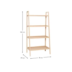 Scaffale A Scala In Legno Di Quercia Accent