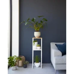 Scaffale Con Piano In Legno Di Bambu Tower