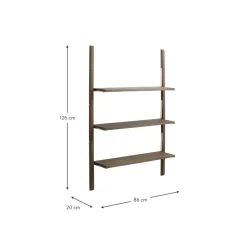 Scaffale Da Parete In Legno Di Mango Sinca