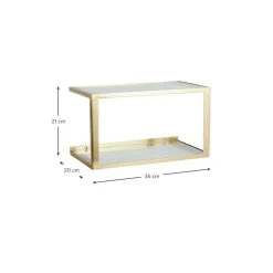 Scaffale Da Parete In Metallo Nera