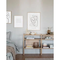 Scaffale In Legno Di Quercia Holton