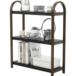 Scaffale In Metallo Con Struttura In Legno Bellwood