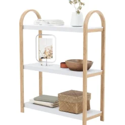 Scaffale In Metallo Con Struttura In Legno Bellwood