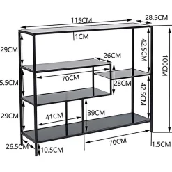 Scaffale In Metallo Loft