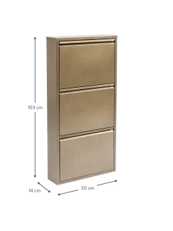 Scarpiera Da Parete Con Scomparti A Ribalta Caruso