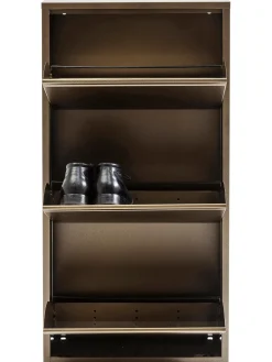 Scarpiera Da Parete Con Scomparti A Ribalta Caruso