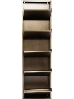 Scarpiera Da Parete Con Scomparti A Ribalta Caruso