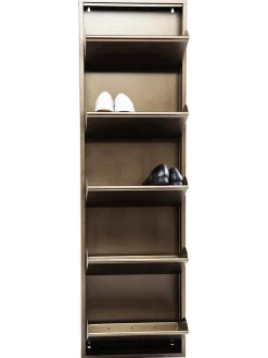 Scarpiera Da Parete Con Scomparti A Ribalta Caruso