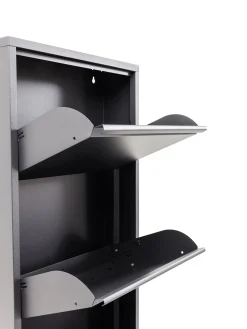 Scarpiera Da Parete Con Scomparti A Ribalta Caruso