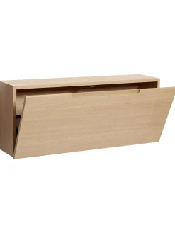 Scarpiera Da Parete In Legno Di Rovere Collect