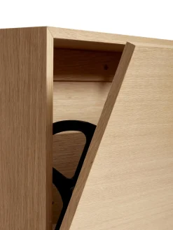 Scarpiera Da Parete In Legno Di Rovere Collect