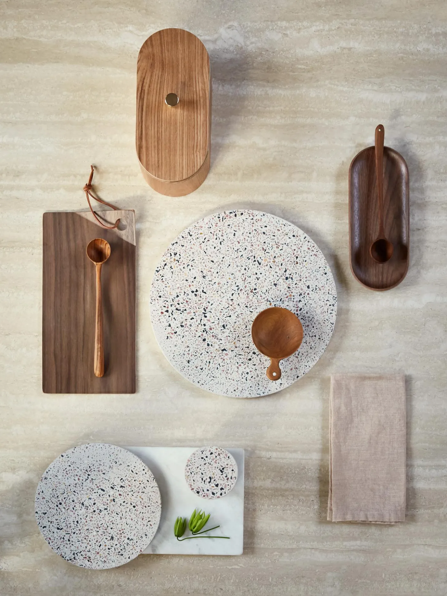 Scatola Portaoggetti In Legno Willow