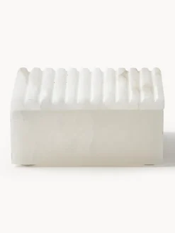 Scatola Portaoggetti Jutta Con Coperchio Scanalato