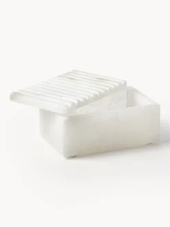 Scatola Portaoggetti Jutta Con Coperchio Scanalato