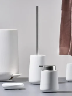 Scopino Con Contenitore In Porcellana Nova