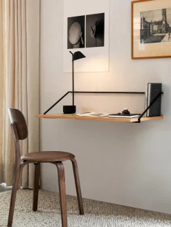 Scrivania Da Parete In Legno E Metallo Rail