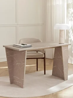 Scrivania Effetto Travertino Liam