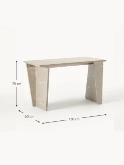 Scrivania Effetto Travertino Liam