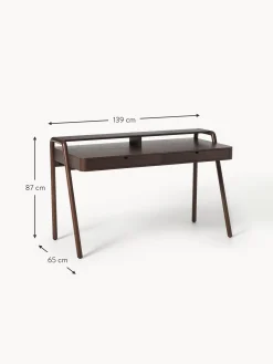 Scrivania In Legno Di Frassino Evrak