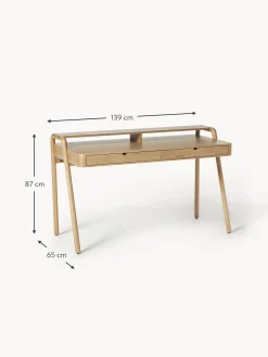 Scrivania In Legno Di Frassino Evrak