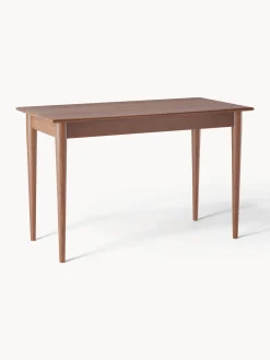 Scrivania In Legno Di Mango Massiccio Con Cassetti Paul