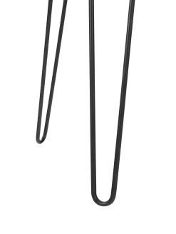 Scrivania In Legno Massiccio E Metallo Repa