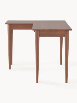 Scrivania Rettangolare In Legno Di Mango Con Cassetti Paul