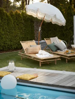 Sdraio Da Giardino In Bambu Mandisa