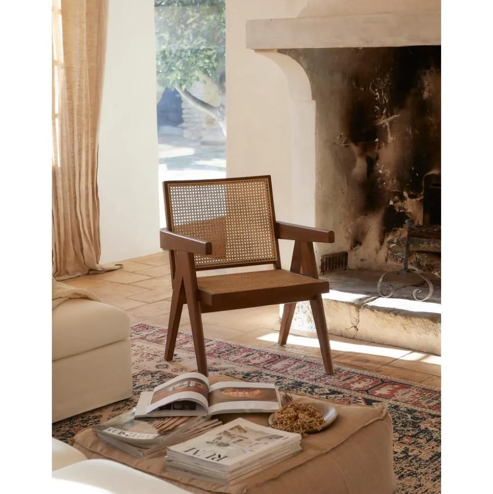 Sedia A Poltrona Con Intreccio Viennese Sissi