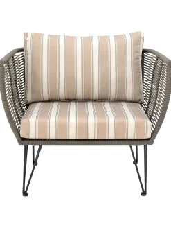 Sedia A Poltrona Intrecciata Da Giardino Mundo