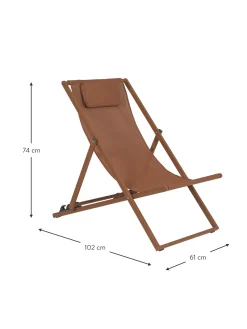 Sedia A Sdraio Pieghevole Taylor