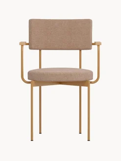 Sedia Con Braccioli Con Struttura In Metallo Sedia