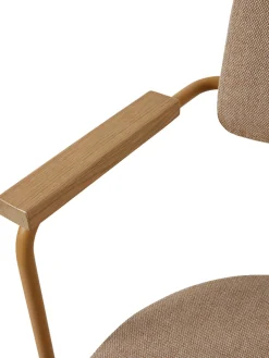 Sedia Con Braccioli Con Struttura In Metallo Sedia