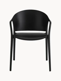 Sedia Con Braccioli In Plastica Monti 2 Pz