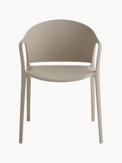 Sedia Con Braccioli In Plastica Monti 2 Pz