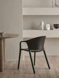 Sedia Con Braccioli In Plastica Monti 2 Pz