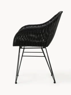 Sedia Con Braccioli In Polirattan Costa 2 Pz