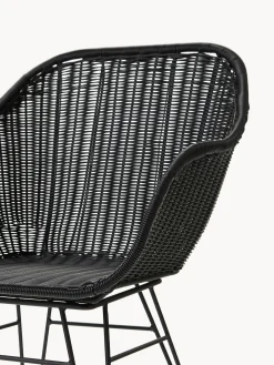 Sedia Con Braccioli In Polirattan Costa 2 Pz