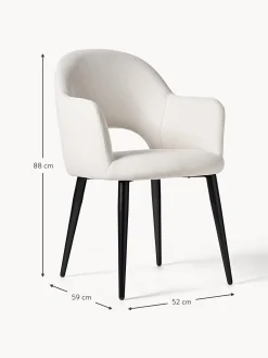 Sedia Con Braccioli Rachel