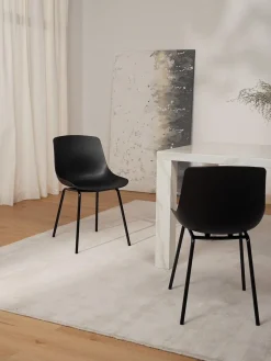 Sedia Con Gambe In Metallo Dave 2 Pz