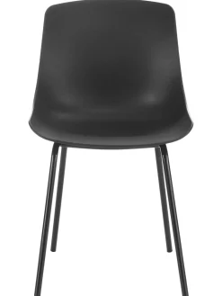 Sedia Con Gambe In Metallo Dave 2 Pz