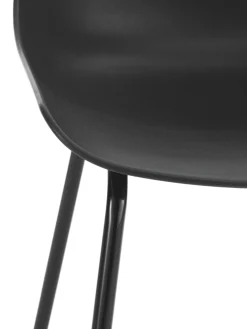 Sedia Con Gambe In Metallo Dave 2 Pz