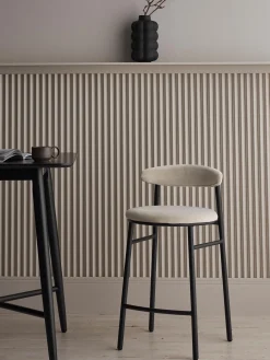 Sedia Da Bar In Velluto Doggi